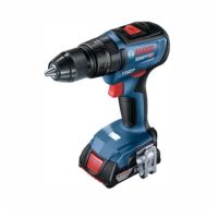 Bosch GSB 18V-50 Professional Cordless Impact Drill Set – High Power Drill Driver for Concrete, Wood, and Metal with Impact Function for Construction Applications
